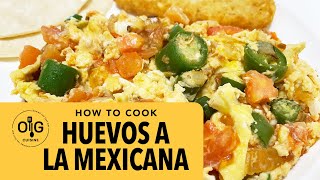 How to cook 🍳 HUEVOS A LA MEXICANA 🇲🇽 the easy way! #huevosalamexicana #breakfast