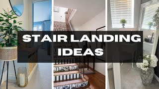 Heres How To Decorate Your Stairs Landing | Home Decor | And Then There Was Style