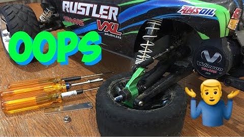 Replacing Axle shafts on a Rustler VXL
