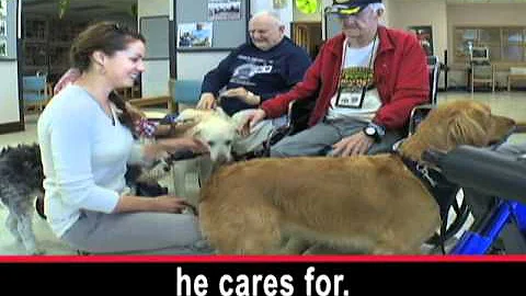 Pets Bring Smiles (and Wags) to Retirement Home