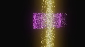 Amazing Particle system/simulation  animation  in Blender ( vortex force field)