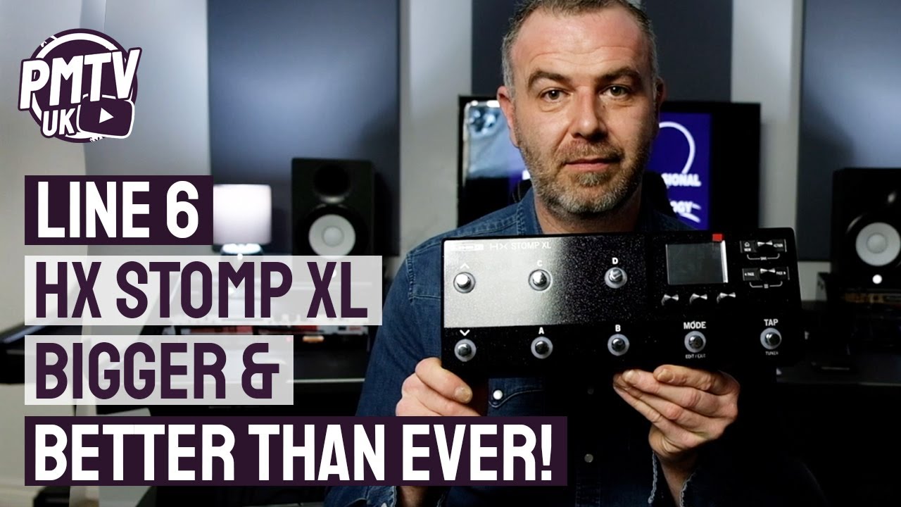 Line 6 HX Stomp XL - It's Bigger & Better Than Ever! - Rundown & Demo