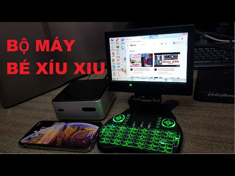 Bộ máy tính siu nhí | Vệ Sinh NUC Intel