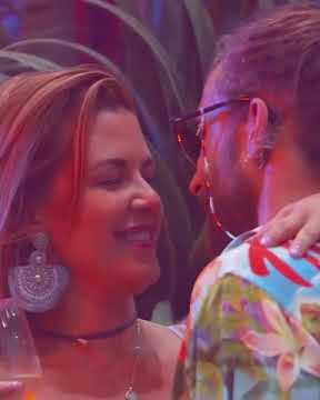 Alicia Machado y Roberto Romano en La casa de los famosos #lcdlf #robertoromano #aliciamachado