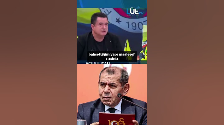 Acun Ilıcalı: Galatasaray, TFF’yi tehdit ediyor. Sayın Dursun Özbek, yapının bir parçası sizsiniz.