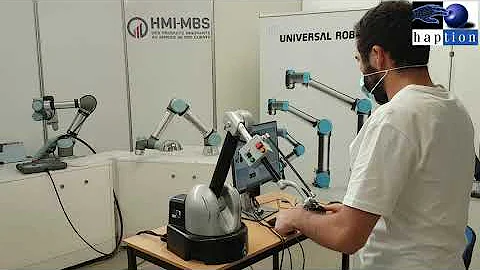 TReX to teleoperate UR5e with Virtuose