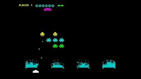 Invaders ZX Spectrum