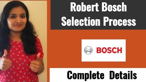 Robert Bosch: Volledige selectieprocedure | Tips om je voor te bereiden
