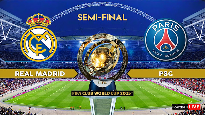 Real Madrid vs PSG - FIFA Club World Cup 2025 SemiFinal | Mbappe vs PSG | Full Match Penalties | PES