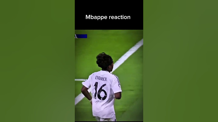 Goal Endrick , Mbappe reaction 😂 #football