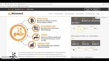 Bitconnect Coin Lending make Money Lending Bitconnectcoin