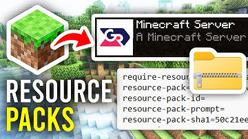 How To Add A Resource Pack In Minecraft Server - Full Guide