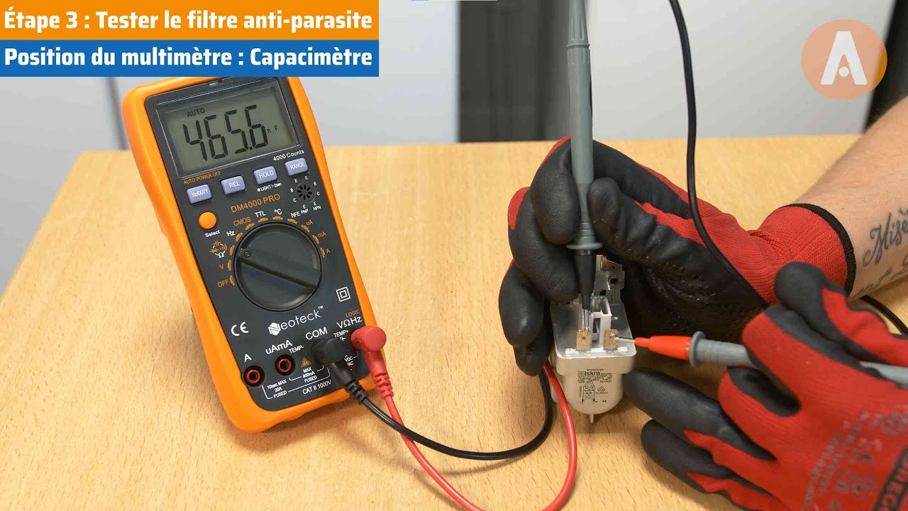 Condensateur/Antiparasite - Lavage/Séchage Pièces Electrique