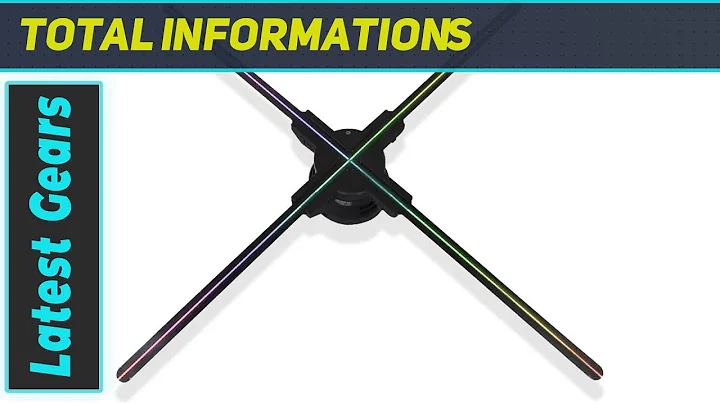 GIWOX 3D Hologram Fan Display: Unleash Stunning Visuals for Your Events!