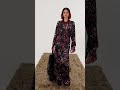 Rose in Dark Silk Blend Dress | Luxury Resortwear by Soul of Leila