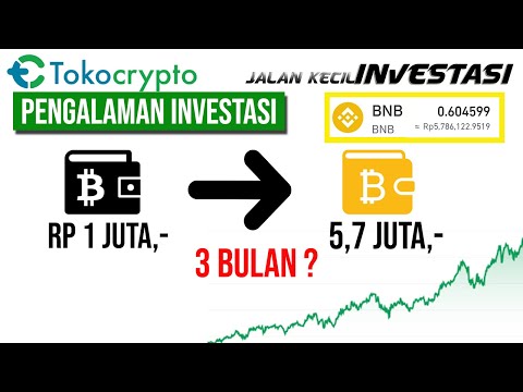 Untung 470% Investasi di Cryptocurrency 3 Bulan | Review Aplikasi Tokocrypto BNB