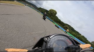 幸田サーキット　マイバイク走行会　MP1MP2　令和5年4月29日　Z400　46秒台