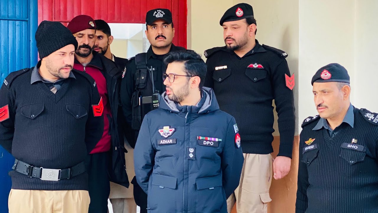 DPO Mansehra Muhammad Azhar Khan’s Surprise Visit to Sadar Police Station | Zero Tolerance on Drugs