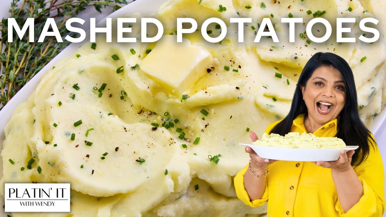 Easy HOMEMADE Mashed Potatoes Recipe