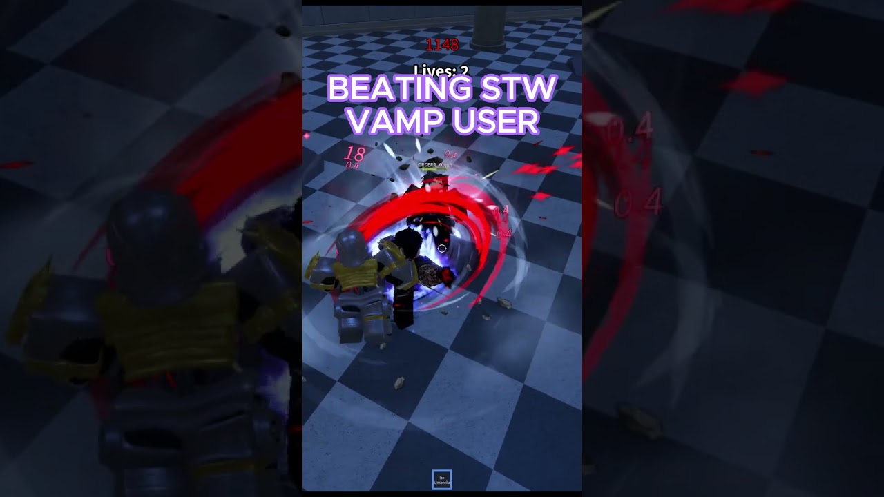 BEATING STW VAMP USER 