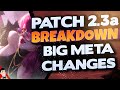 REALLY REALLY BIG JUNGLE CHANGES - Patch 2.3a note breakdown; Going to shake up the meta MASSIVELY?