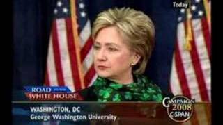 Clinton lies about Bosnia
