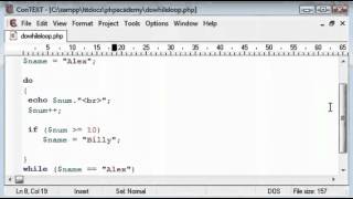 Php Tutorial 13 Do While Loop