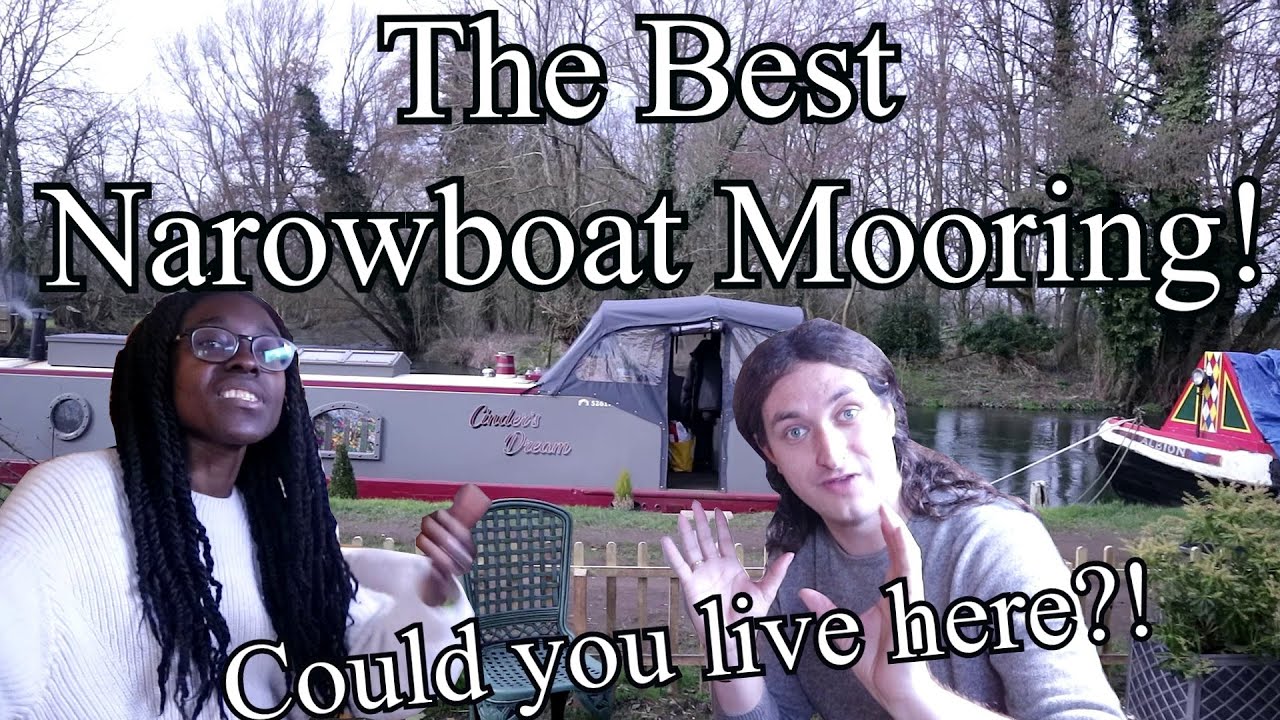Meet The Man With The Secret Garden Mooring! Narrowboat Self Build On The Canal. Is it perfect?