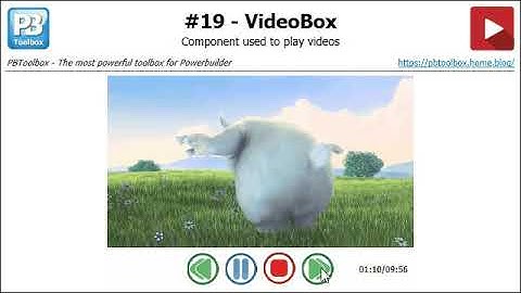PBToolbox Powerbuilder VideoBox (#19)