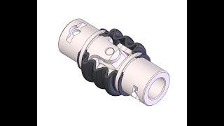Stainless Steel Single Universal Joint for Industrial Application
