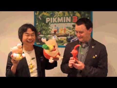 Miyamoto channels his inner Bulborb.