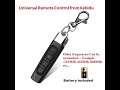 Universal Portable Cloning Remote Control Electric Copy Controller Mini Wireless Transmitter Switch