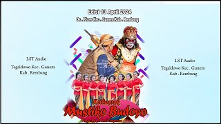 🔴 Live Kethoprak Mustiko Budoyo Edisi 19 April 2024 Dk . Picis Kec . Gunem Kab . Rembang //LST Audio