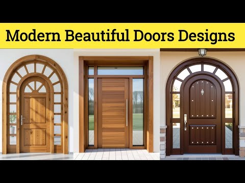 تصميمات أبواب عصرية للأبواب الأمامية تصميمات أبواب خشبية تصاميم أبواب المداخل التصميم الداخلي