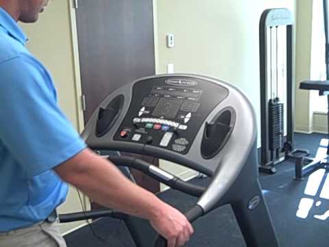 Vision Fitness T9800HRT Treadmill Demo.AVI - YouTube