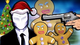 MATANDO A SLENDERMAN Navideño y sus Galletas de Jengibre - SlenderMan Must Die