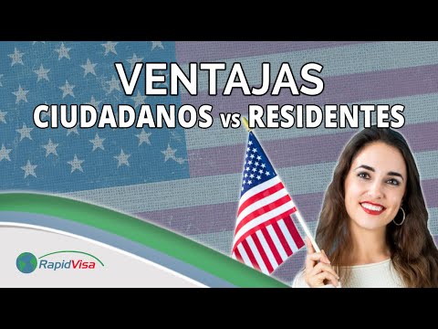 🇺🇸  Ventajas entre Ciudadanos Estadounidenses y Residentes Permanentes