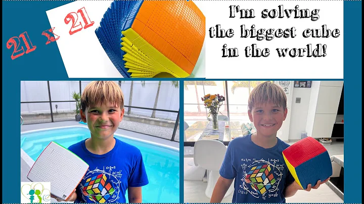 11-Year-Old GENIUS Solves a 21x21 Rubik's Cube In 9 HOURS!