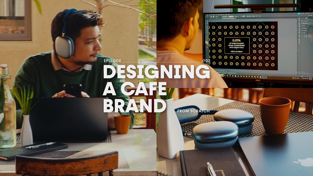 Designing a Cafe Brand from Scratch | Full Design Process