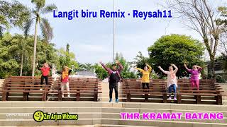 DJ Langit biru remix - Resyah11 Dance Tik Tok Viral Choreo by Zin Arjun Wibowo