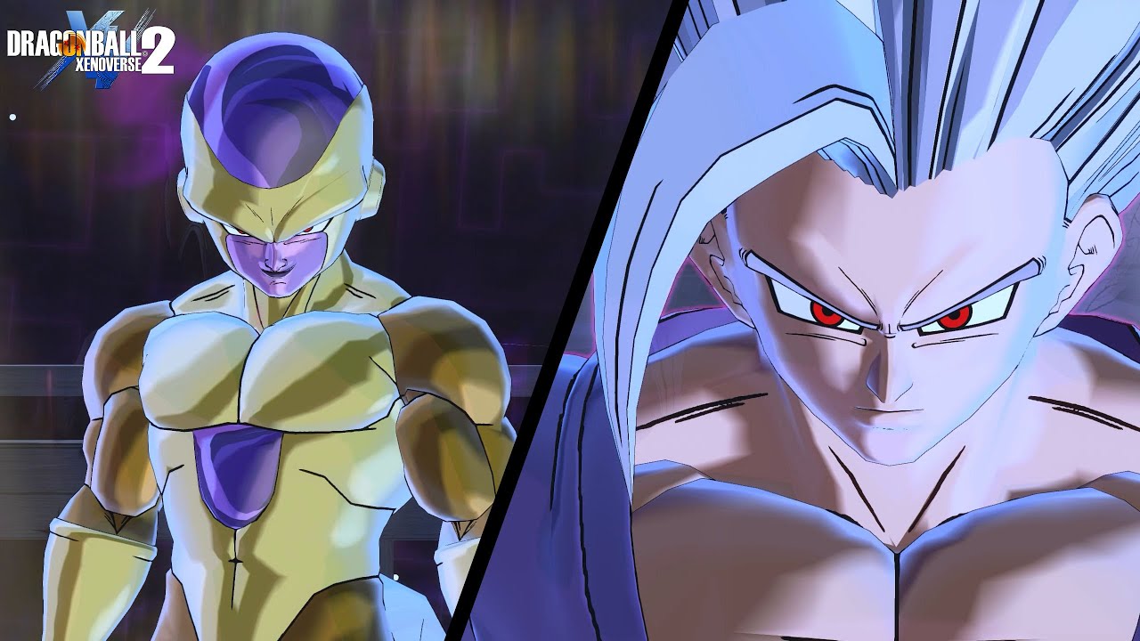 НОВЫЕ особые цитаты/взаимодействия Golden Frieza и DBS Gohan! | Dragon Ball Xenoverse 2 и DB Figh...