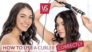 How To Curl Hair With A Curling Wand | VS Sassoon