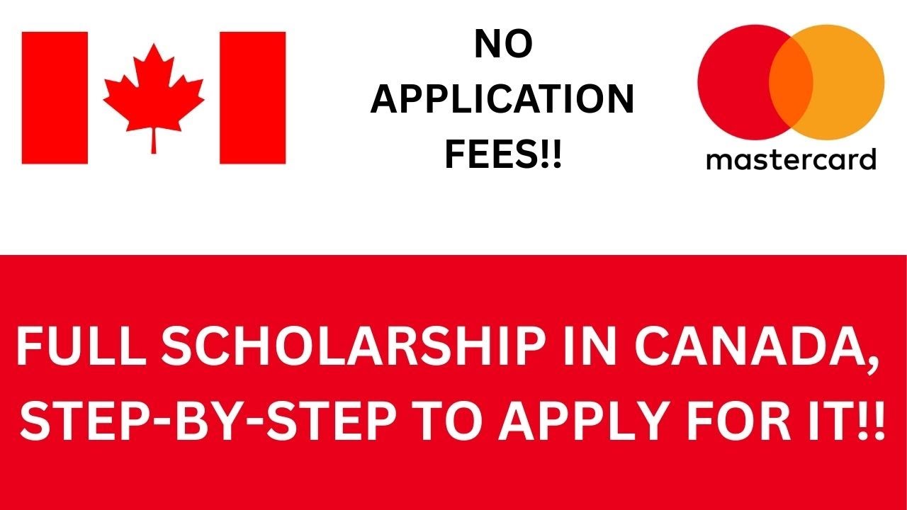 🚨STUDY FREE IN CANADA: STEP-BY-STEP TO APPLY FOR FULL SCHOLARSHIP IN ...