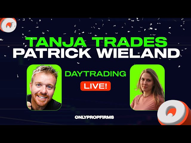 DAY TRADING LIVE!  TANJA TRADES IS HERE! APEX GIVEAWAYS! class=