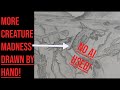 🔥TRANSFORMED! My Mind-Blowing 2026 Creature Sketches 🤯 | Art Level Up Journey!