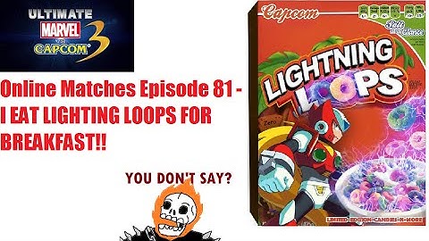 UMVC3 Online Matches Episode 81 - I EAT LIGHTNING LOOPS FOR BREAKFAST!!