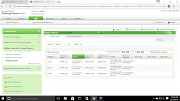 Auditing Exchange mailbox logons,  properties and databases