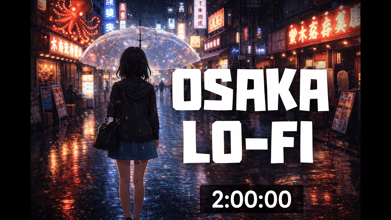 【OSAKA LO FI】作業用・勉強用・睡眠用BGM｜Lo fi Hip Hop 2時間