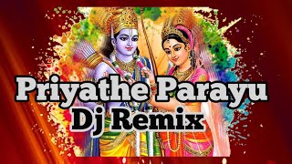 Dj Remix _ Priyathe Parayu | Ravan | Malayalam Album Song Remix | Dj Akshay Trippssy