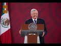 Conferencia Andrés Manuel López Obrador Informe Salud Viaje a USA Martes...